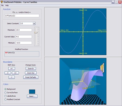 Curve Families UI